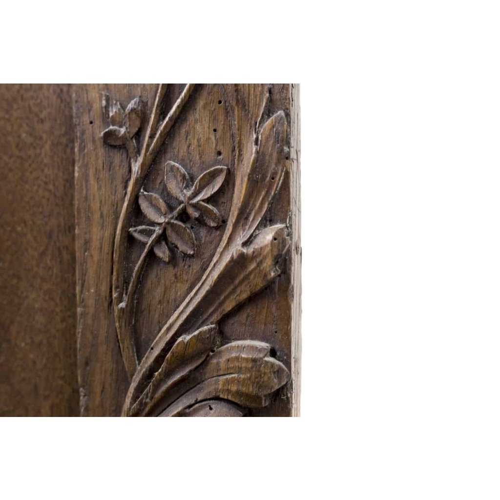 Console sellette en chêne, XVIIIe et XIXe siècles | Biron Console sellette en chêne, XVIIIe et XIXe siècles