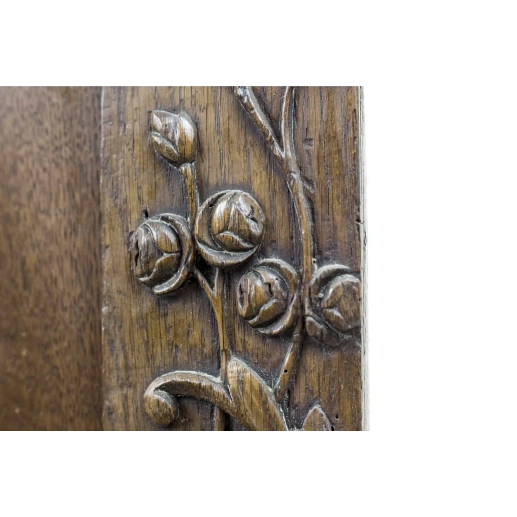 Console sellette en chêne, XVIIIe et XIXe siècles | Biron Console sellette en chêne, XVIIIe et XIXe siècles