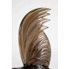 René LALIQUE (1860- 1945) Mascotte « Coq Nain » Topaze | Biron René LALIQUE (1860- 1945) Mascotte « Coq Nain » Topaze
