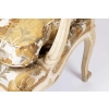 J.-B. Tilliard, Paire de fauteuils style Louis XV laqués crème, vers 1950