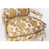 J.-B. Tilliard, Paire de fauteuils style Louis XV laqués crème, vers 1950