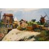 Le Moulin de la Galette, Montmartre par Elisée Maclet 1881-1962