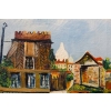 Le Moulin de la Galette, Montmartre par Elisée Maclet 1881-1962