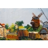 Le Moulin de la Galette, Montmartre par Elisée Maclet 1881-1962