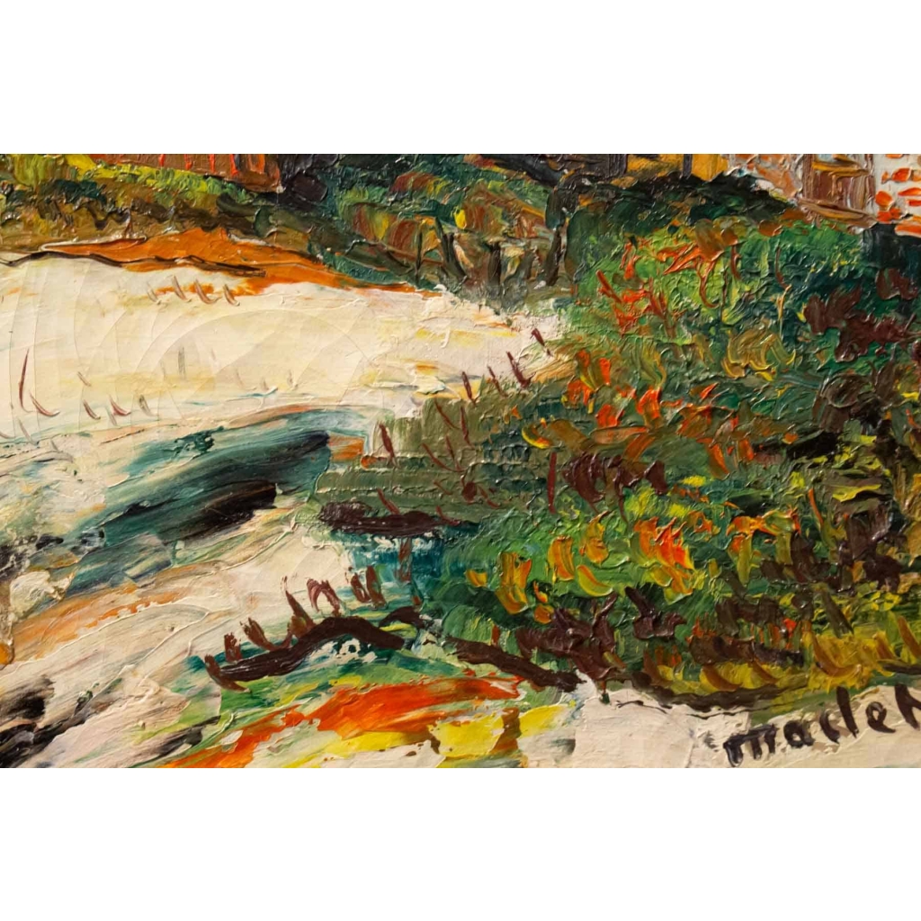 Le Moulin de la Galette, Montmartre par Elisée Maclet 1881-1962