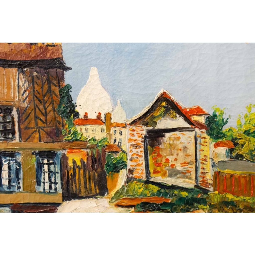 Le Moulin de la Galette, Montmartre par Elisée Maclet 1881-1962