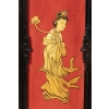 Grand meuble d’appui chinoisant en bois laqué noir, rouge et or, vers 1880 | Biron Grand meuble d’appui chinoisant en bois laqué noir, rouge et or, vers 1880