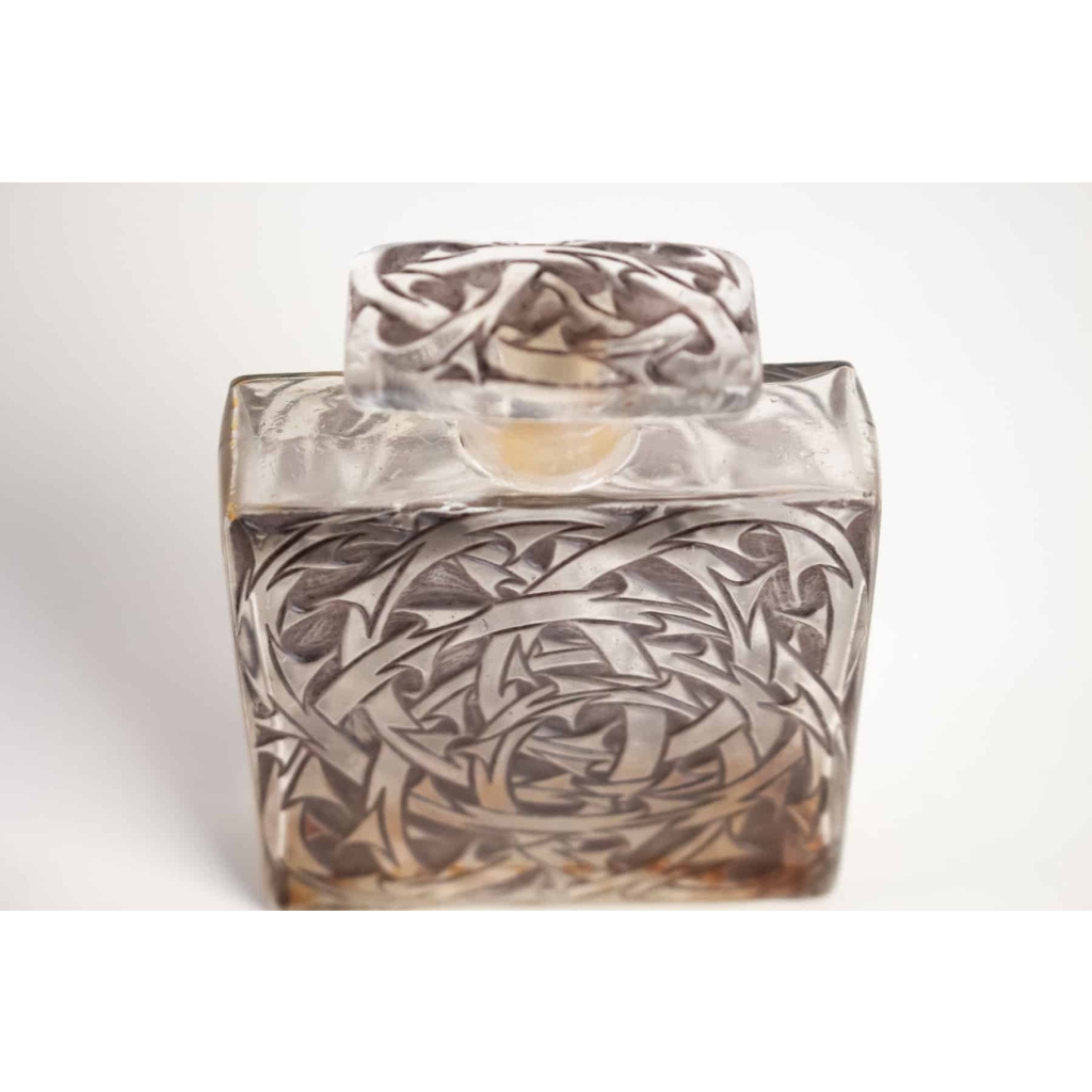 Rene Lalique pour Volnay :Flacon » Entrelacs » | Biron Rene Lalique pour Volnay :Flacon " Entrelacs"