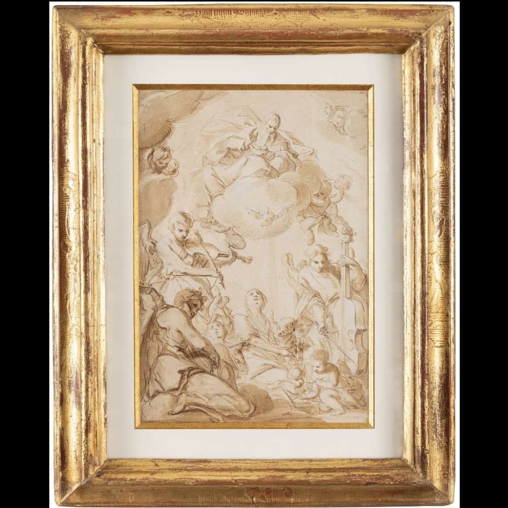 Descente du Saint-Esprit – Entourage d’Abraham Bloemaert (1564 – 1651) | Biron Descente du Saint-Esprit – Entourage d’Abraham Bloemaert (1564 – 1651)