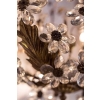 Capodimonte, Lustre cage en porcelaine et pampilles de cristal, vers 1900 | Biron Capodimonte, Lustre cage en porcelaine et pampilles de cristal, vers 1900