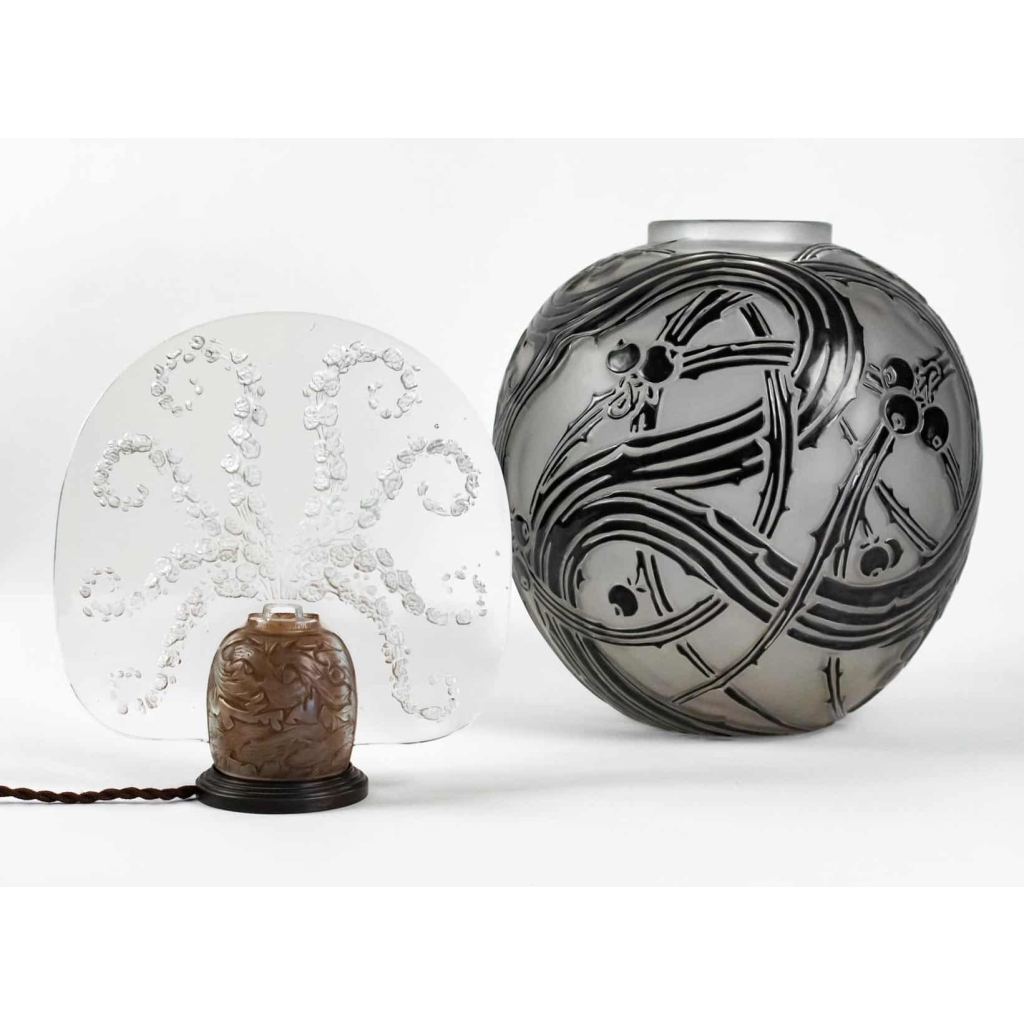 René Lalique Veilleuse « Véronique » | Biron René Lalique Veilleuse "Véronique"