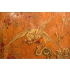 Perret et Vibert, Armoire japonisante style bambou à décor de laque, vers 1880