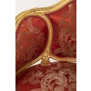 Paire de bergères basses de style Louis XV en bois doré, vers 1880 | Biron Paire de bergères basses de style Louis XV en bois doré, vers 1880