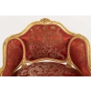 Paire de bergères basses de style Louis XV en bois doré, vers 1880 | Biron Paire de bergères basses de style Louis XV en bois doré, vers 1880
