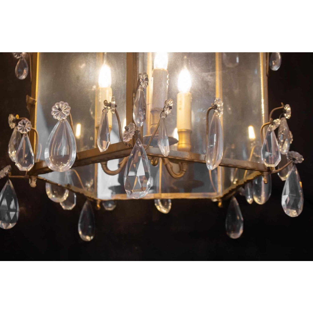 Lanterne Transition d’époque Louis XV-louis XVI, 3 Lumières | Biron Lanterne Transition d'époque Louis XV-louis XVI, 3 Lumières