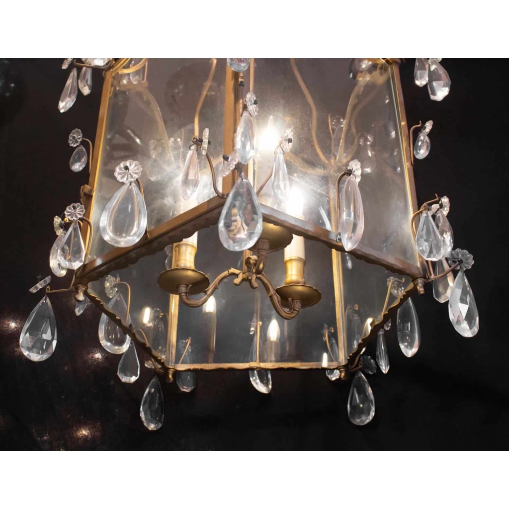 Lanterne Transition d’époque Louis XV-louis XVI, 3 Lumières | Biron Lanterne Transition d'époque Louis XV-louis XVI, 3 Lumières