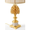 Maison Charles, Lampe « Pomme de pin » en bronze doré, années 1970