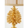 Maison Charles, Lampe « Pomme de pin » en bronze doré, années 1970