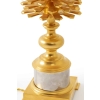 Maison Charles, Lampe « Pomme de pin » en bronze doré, années 1970