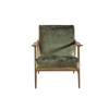 Arne Hovmand Olsen, Paire de fauteuils scandinaves teck et velours, vers 1970