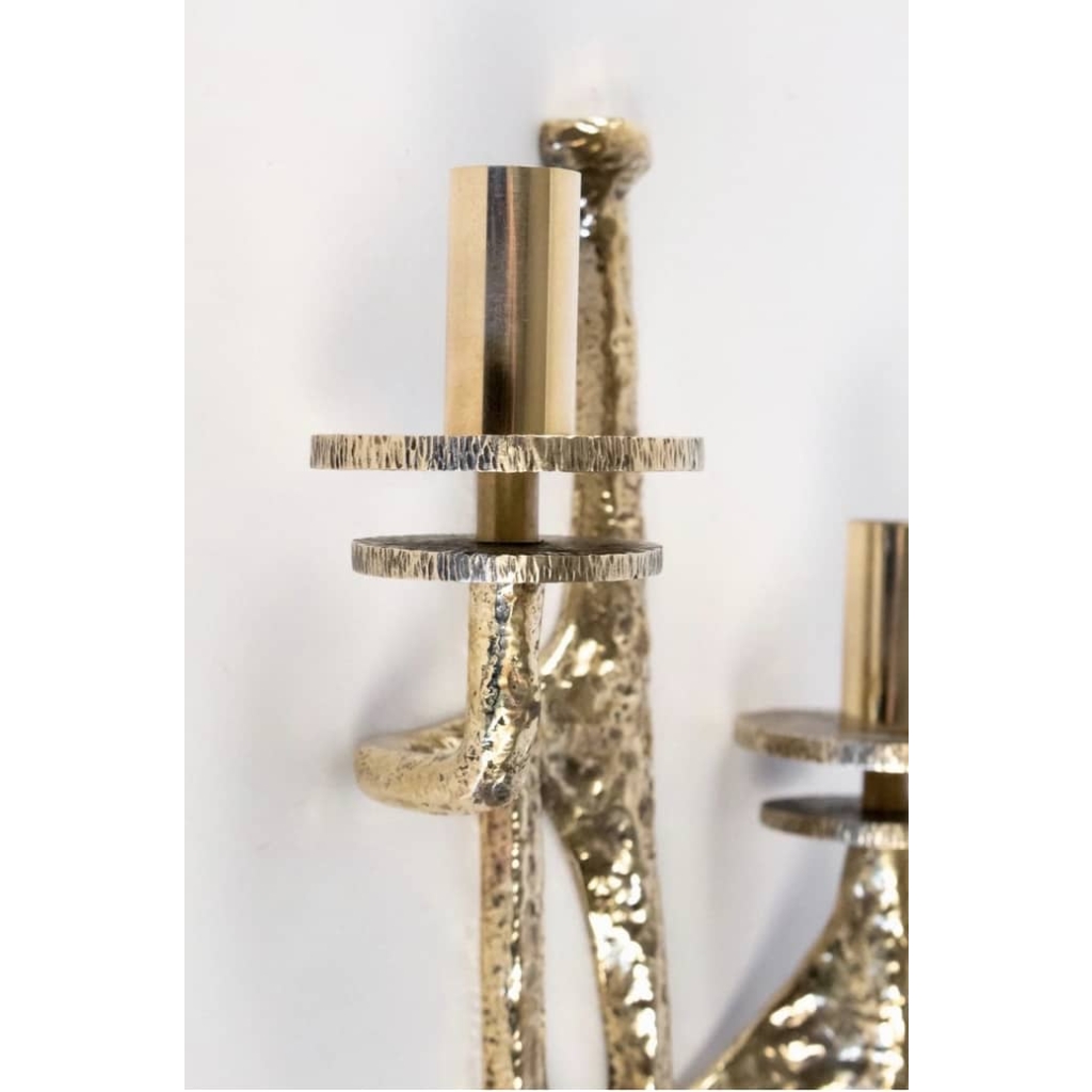 Paire d’Appliques en bronze Felix Agostini | Biron Paire d'Appliques en bronze Felix Agostini