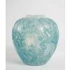 René Lalique Opalescent Vase « Perruches » | Biron René Lalique Opalescent Vase "Perruches"