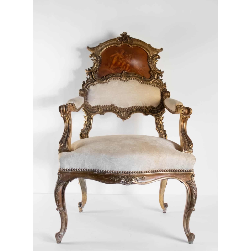 Paire de Fauteuils Rococo par Louis Majorelle 1890