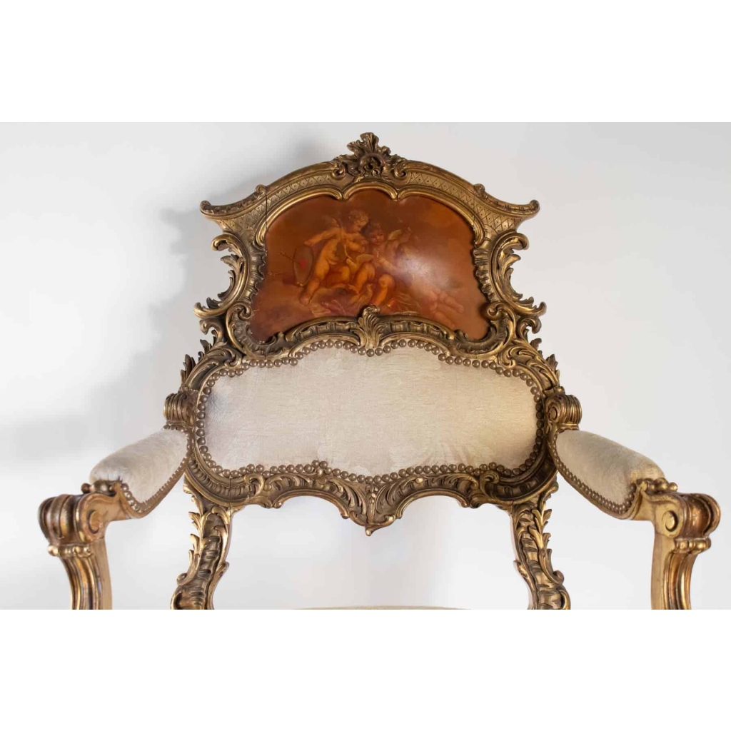 Paire de Fauteuils Rococo par Louis Majorelle 1890