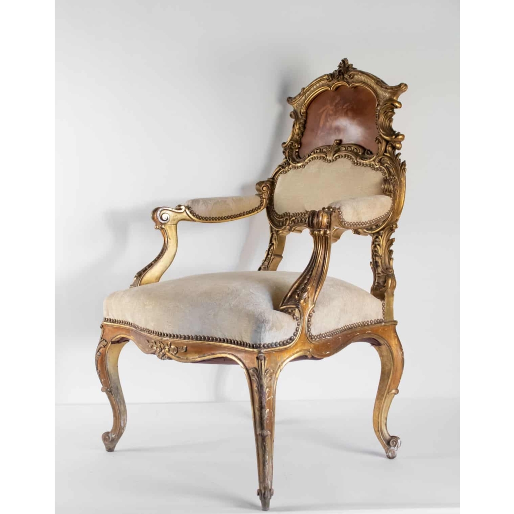 Paire de Fauteuils Rococo par Louis Majorelle 1890