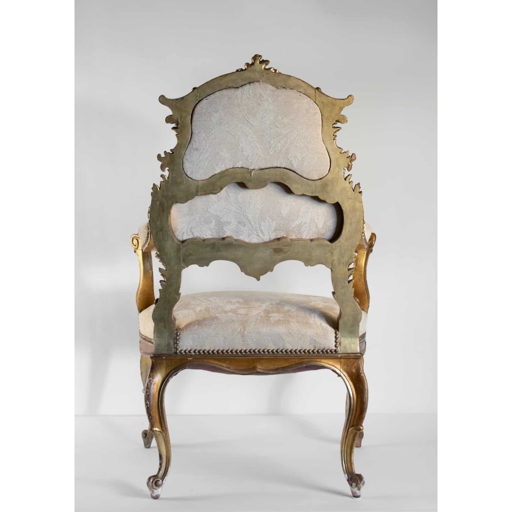 Paire de Fauteuils Rococo par Louis Majorelle 1890
