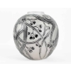René Lalique Vase « Baies » Emaillé Noir | Biron ||||||||