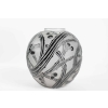 René Lalique Vase « Baies » Emaillé Noir | Biron René Lalique Vase "Baies" Emaillé Noir