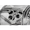 René Lalique Vase « Baies » Emaillé Noir | Biron René Lalique Vase "Baies" Emaillé Noir