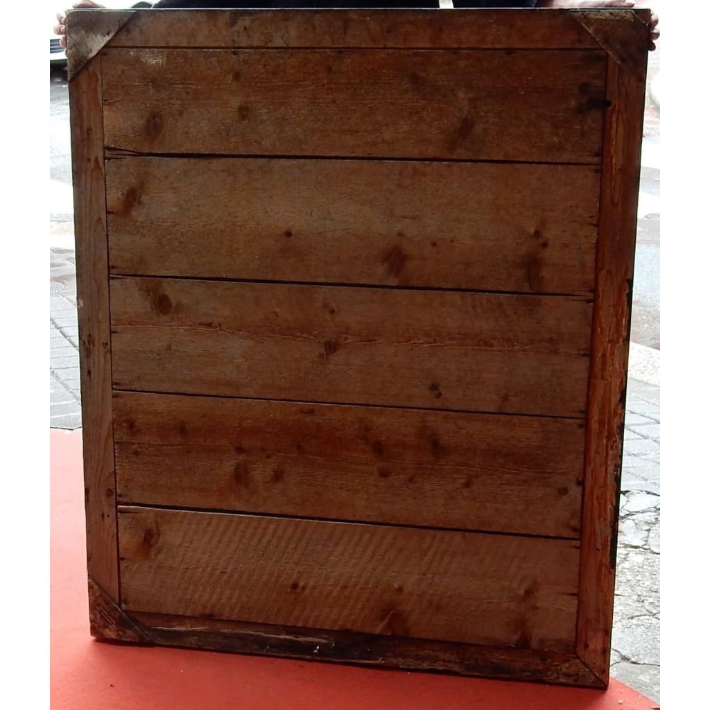 1950′ Miroir Venise A Bulles 120 X 100 cm | Biron 1950' Miroir Venise A Bulles 120 X 100 cm