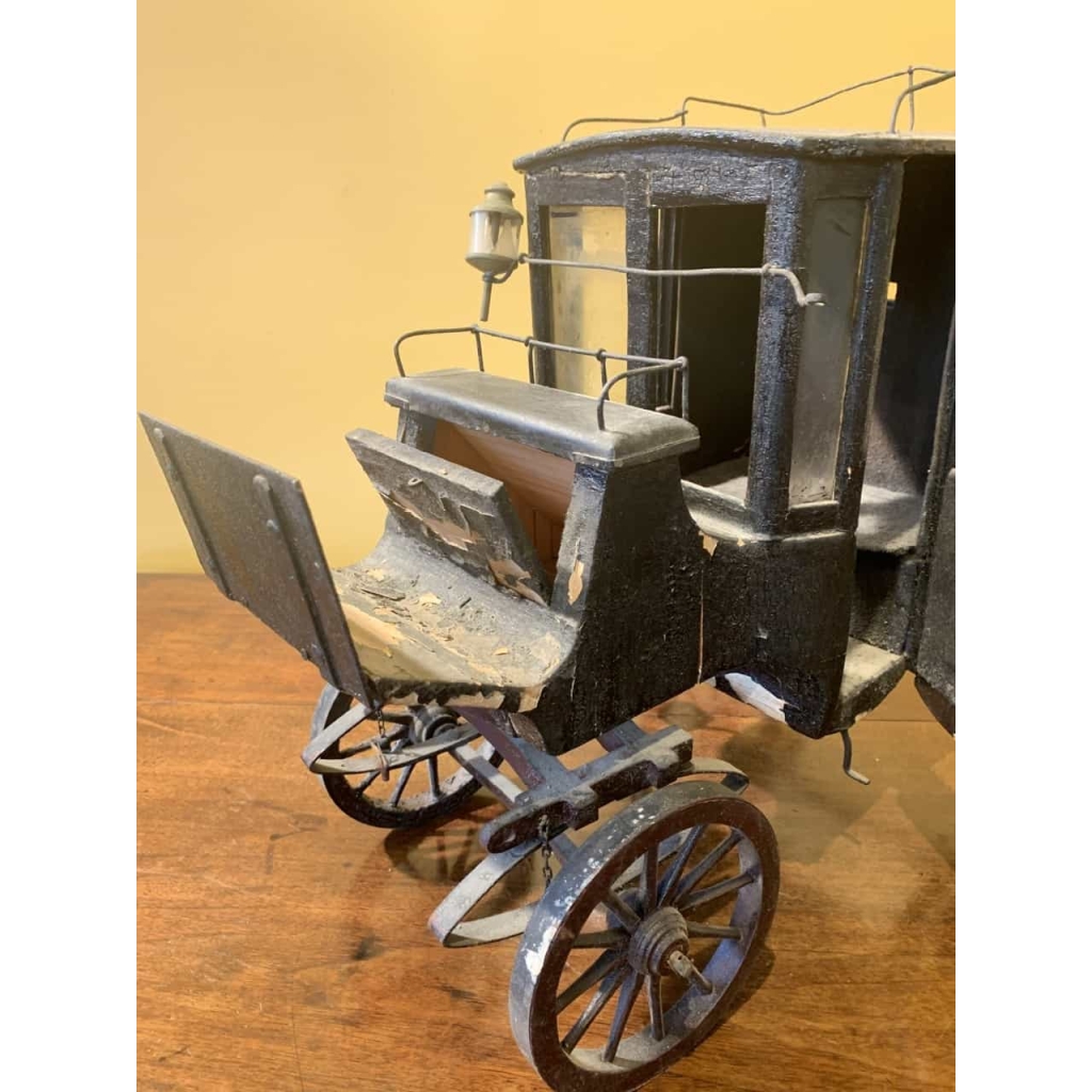 Calèche, maquette vers 1870. | Biron Calèche, maquette vers 1870.