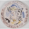 Assiettes en faïence peintes par Constantin Terechkovitch (1902 -1978) – céramique année 50 | Biron Assiettes en faïence peintes par Constantin Terechkovitch (1902 -1978) - céramique année 50