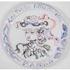 Assiettes en faïence peintes par Constantin Terechkovitch (1902 -1978) – céramique année 50 | Biron Assiettes en faïence peintes par Constantin Terechkovitch (1902 -1978) - céramique année 50
