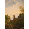 Paysage d'Italie Attribué à Victor Bertin (1768-1842)