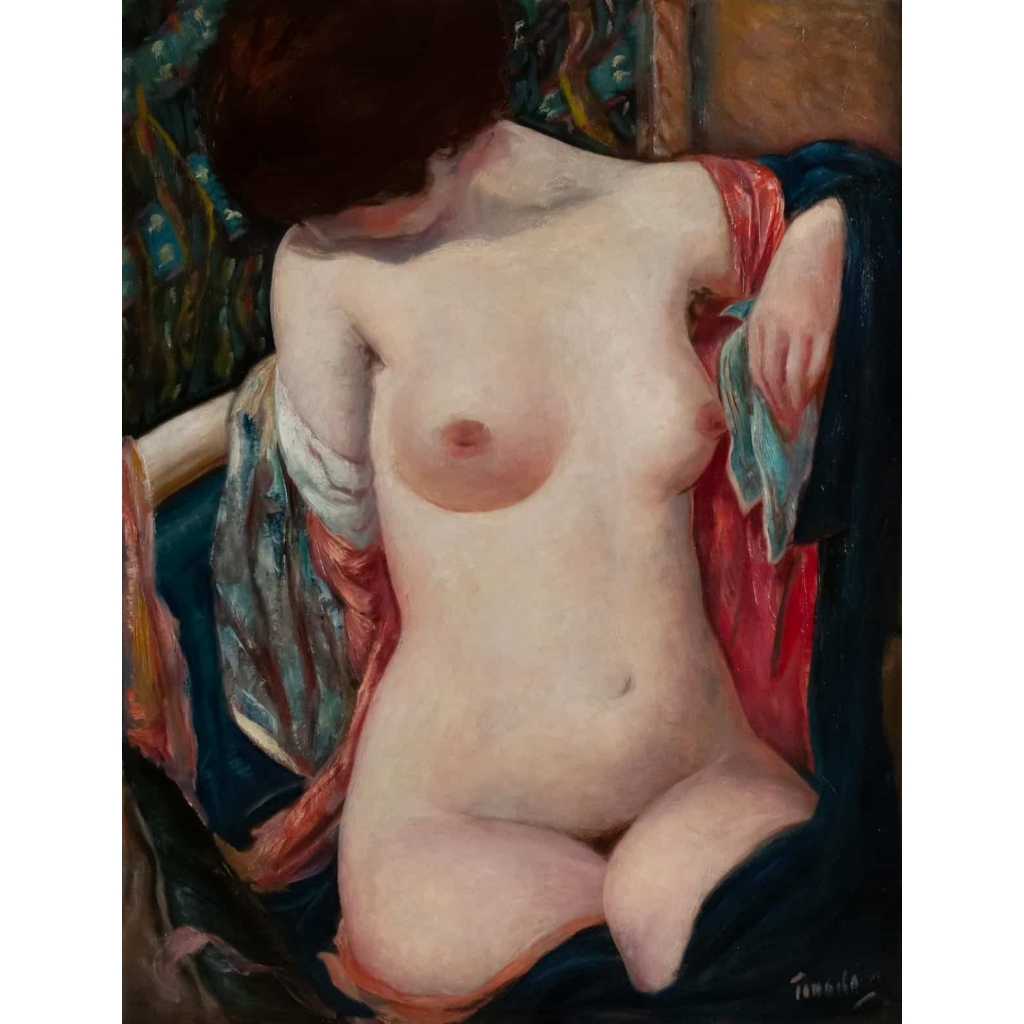 Yasushi TANAKA (Sataima, 1886 – Paris, 1941) École de Paris- Peintre japonais . | Biron ||||||||