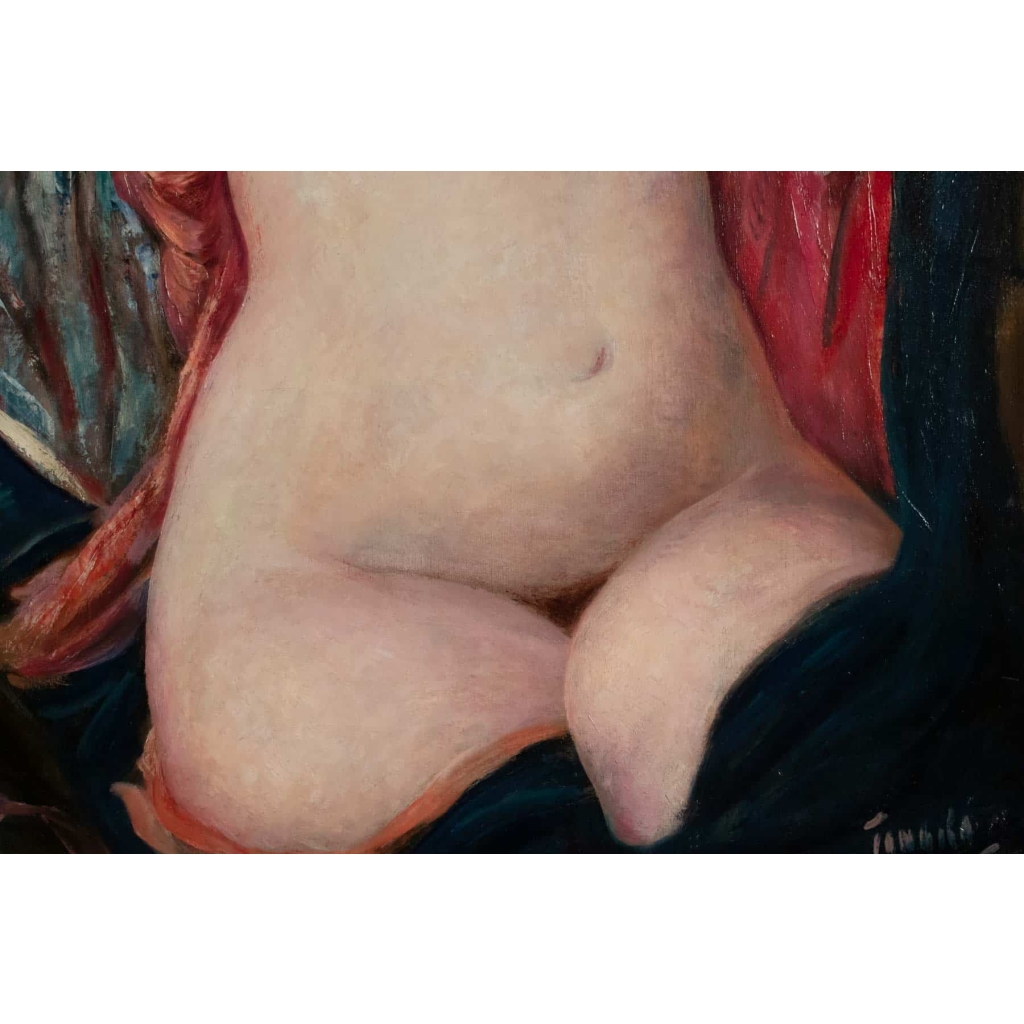 Yasushi TANAKA (Sataima, 1886 – Paris, 1941) École de Paris- Peintre japonais . | Biron Yasushi TANAKA (Sataima, 1886 – Paris, 1941) École de Paris- Peintre japonais .