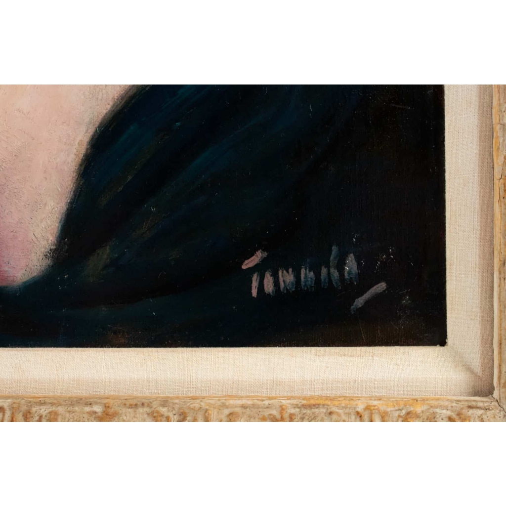 Yasushi TANAKA (Sataima, 1886 – Paris, 1941) École de Paris- Peintre japonais . | Biron Yasushi TANAKA (Sataima, 1886 – Paris, 1941) École de Paris- Peintre japonais .