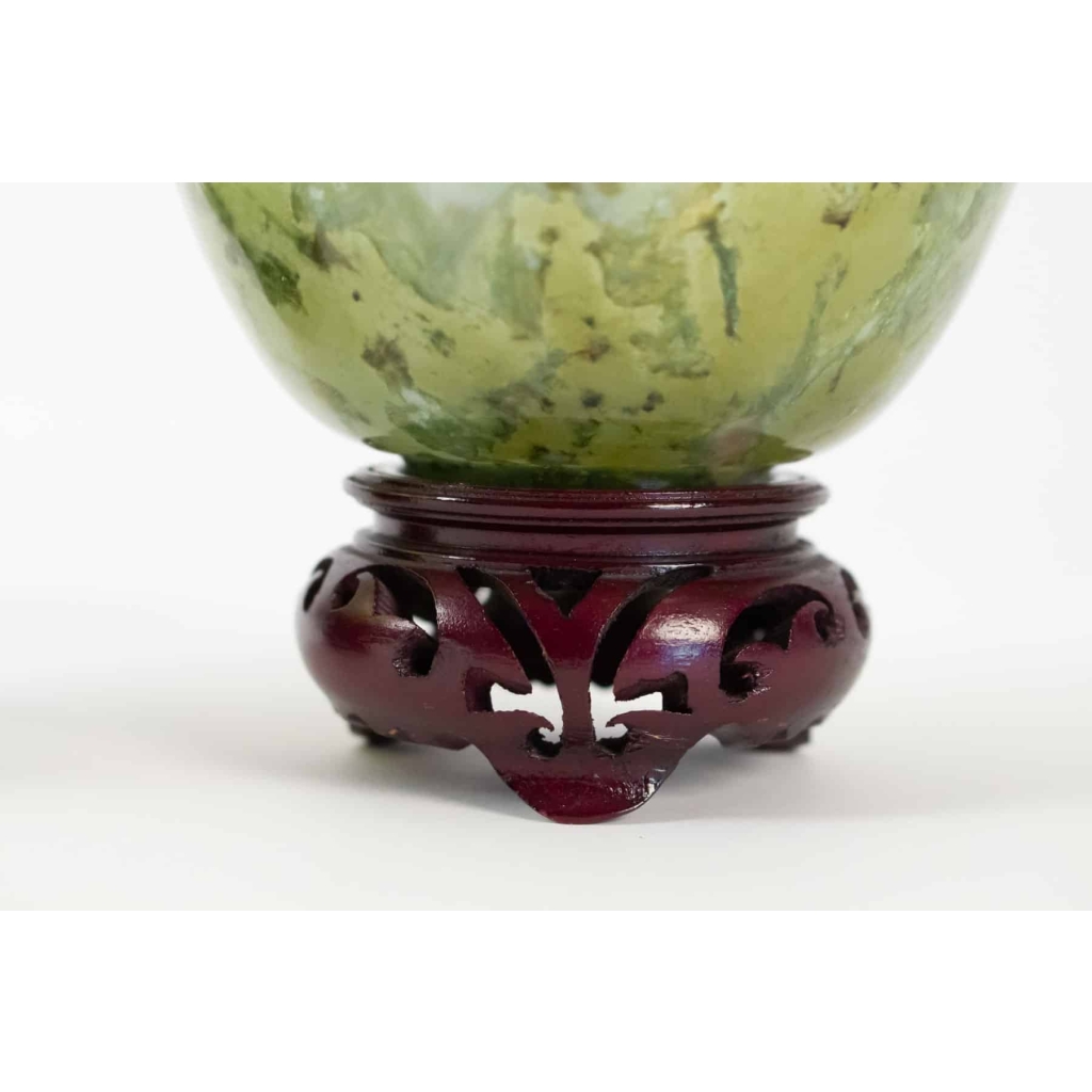 Paire De Coupes En Jadéïte, Art d’Asie, Antiquité, Début Du XXème Siècle, Chine | Biron Paire De Coupes En Jadéïte, Art d'Asie, Antiquité, Début Du XXème Siècle, Chine