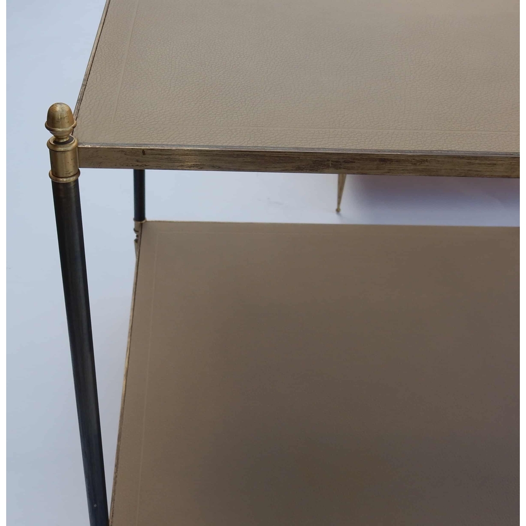1950/70' Paire de bouts de canapé Maison Jansen 58 X 58 X H 61 cm
