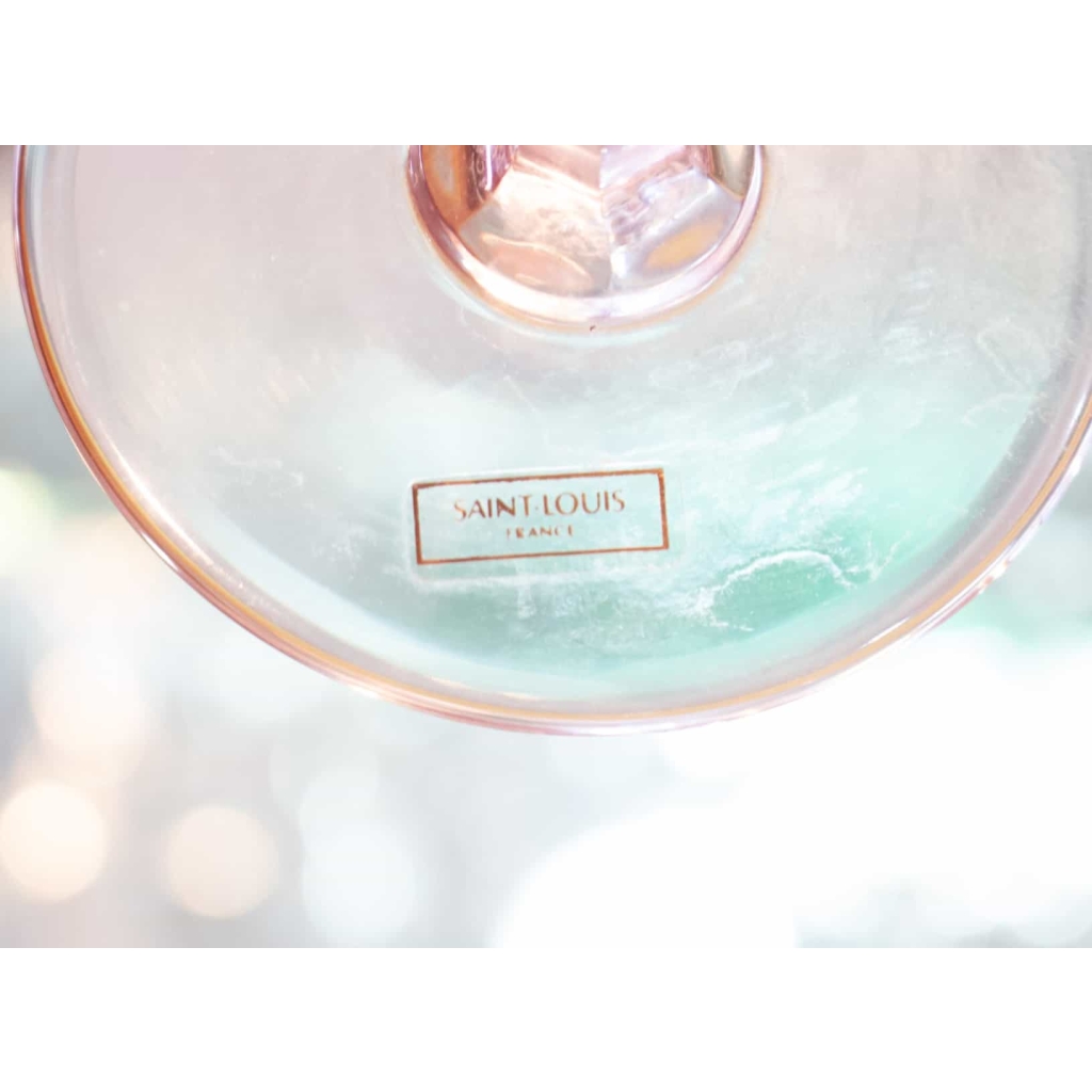 Série de 12 verres à vin du Rhin en cristal de Saint Louis modèle Chantilly | Biron Série de 12 verres à vin du Rhin en cristal de Saint Louis modèle Chantilly