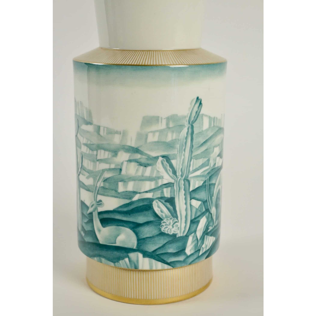 Vase en porcelaine de Sèvres – céramique Art Déco | Biron Vase en porcelaine de Sèvres - céramique Art Déco