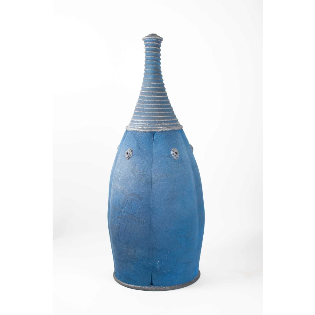 Grande bouteille par Emmanuel Peccatte (1974-2015) – céramique contemporaine | Biron Grande bouteille par Emmanuel Peccatte (1974-2015) - céramique contemporaine