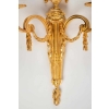 Suite de quatre appliques de style Louis XVI. | Biron Suite de quatre appliques de style Louis XVI.