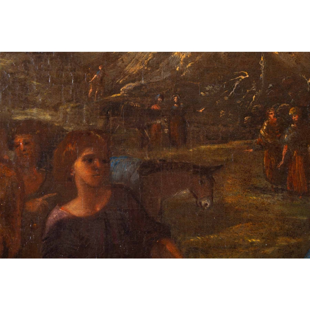 Abigail Et David. Ecole Française Du XVII ème Siècle.