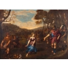 Abigail Et David. Ecole Française Du XVII ème Siècle.