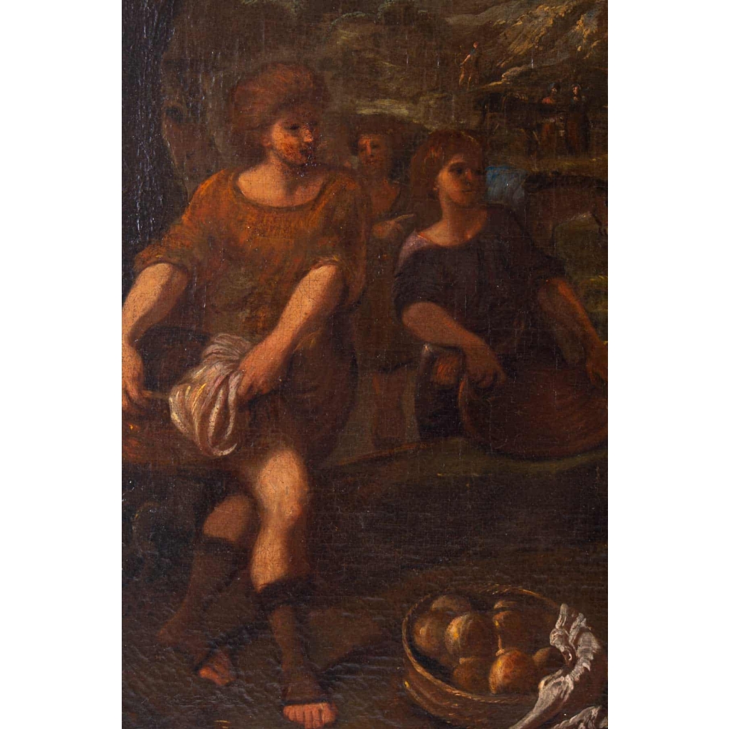 Abigail Et David. Ecole Française Du XVII ème Siècle.